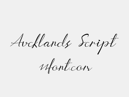 Aucklands Script