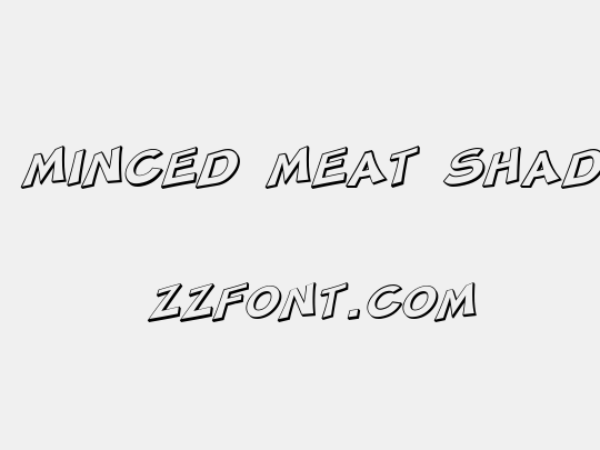 SF Minced Meat Shaded