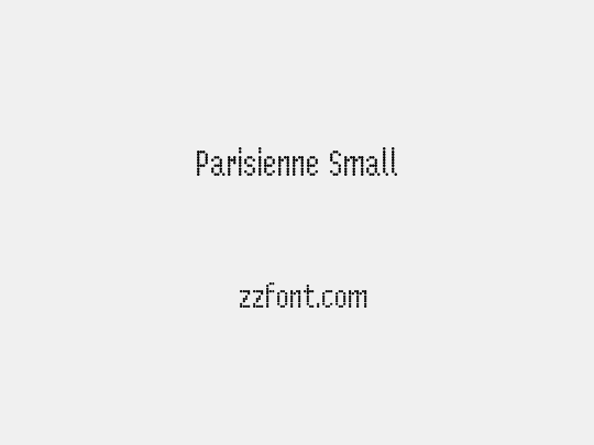 Parisienne Small