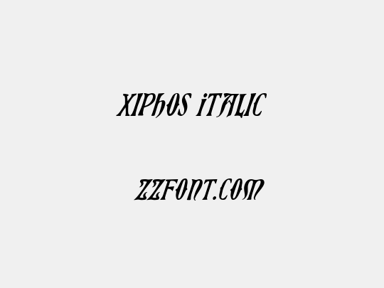 Xiphos Italic