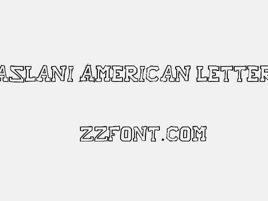 Raslani American letters
