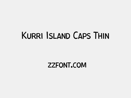 Kurri Island Caps Thin