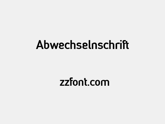 Abwechselnschrift