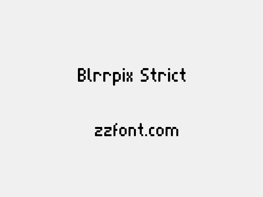 Blrrpix Strict