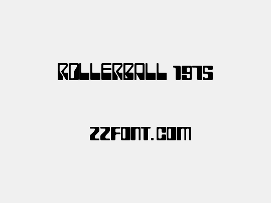ROLLERBALL 1975