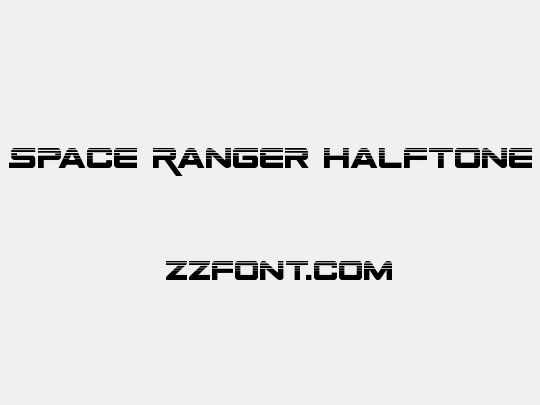 Space Ranger Halftone