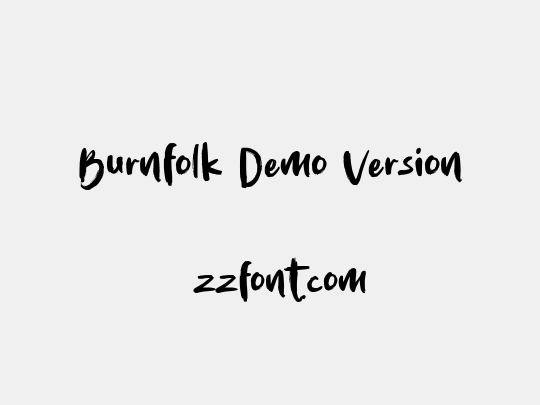 Burnfolk Demo Version