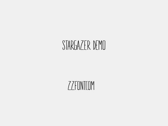 STARGAZER demo