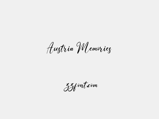 Austria Memories