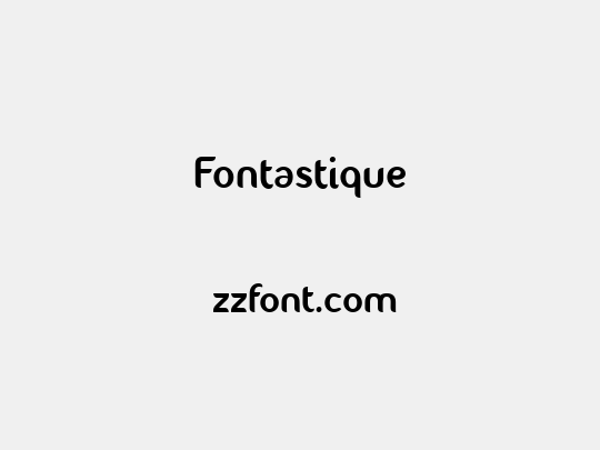 Fontastique