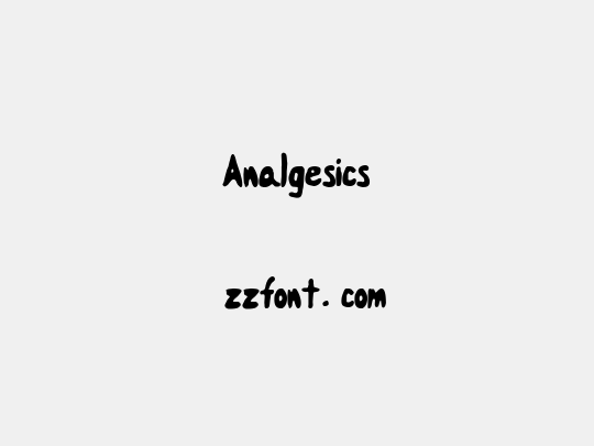 Analgesics