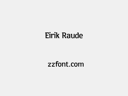 Eirik Raude