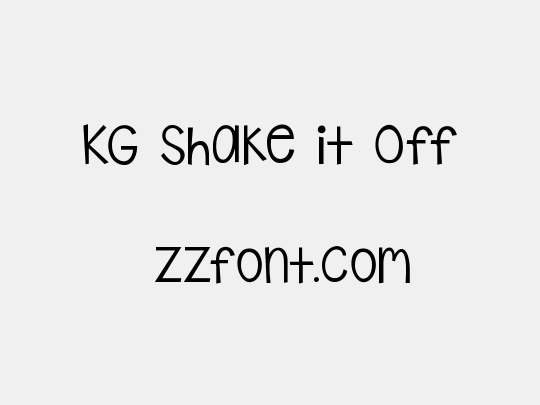 KG Shake it Off