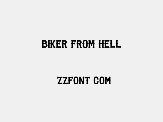 Biker from Hell