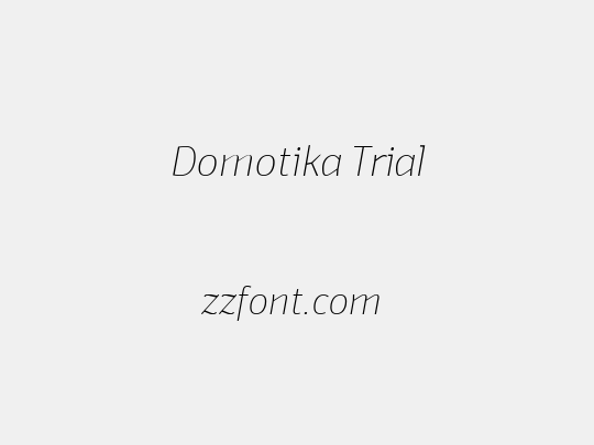 Domotika Trial