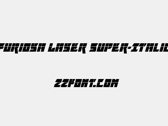 Furiosa Laser Super-Italic