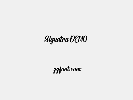 Signatra DEMO