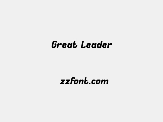 Great Leader
