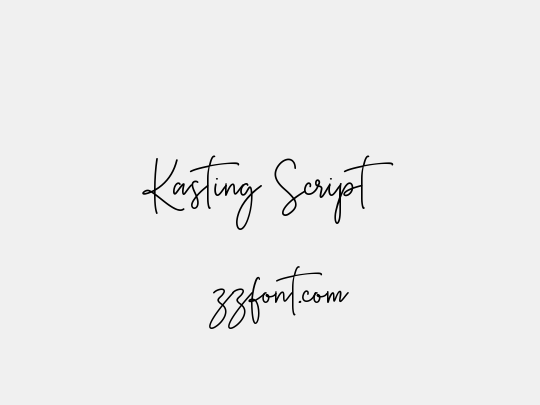 Kasting Script