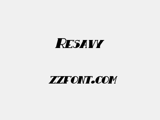 Resavy