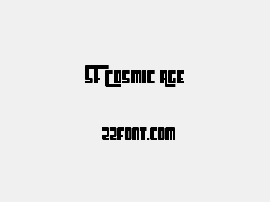 SF Cosmic Age