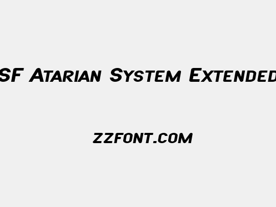 SF Atarian System Extended