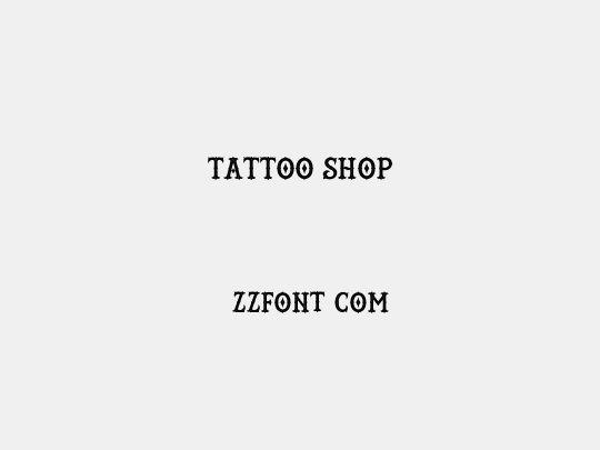 Tattoo Shop