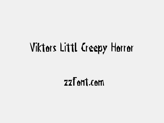 Viktors Littl Creepy Horror