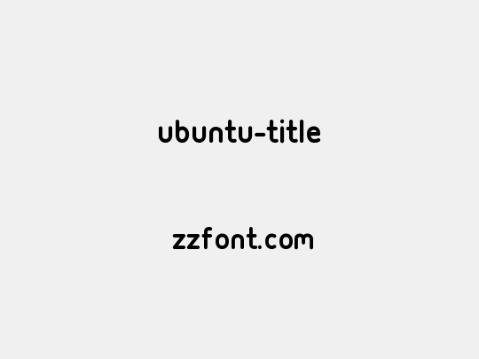 Ubuntu-Title