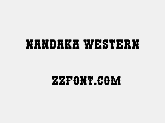 Nandaka Western