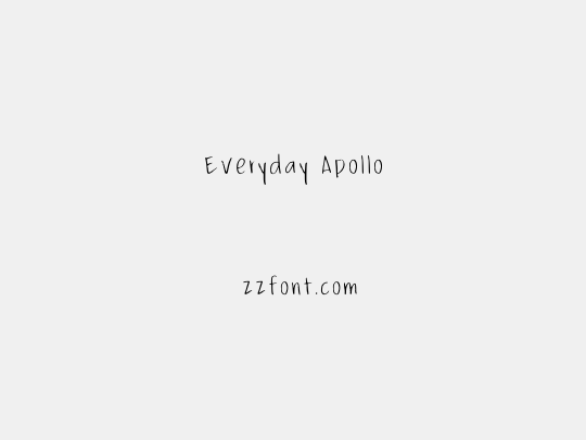Everyday Apollo