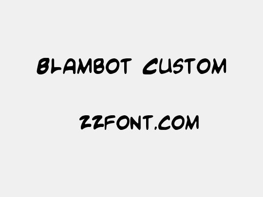 Blambot Custom