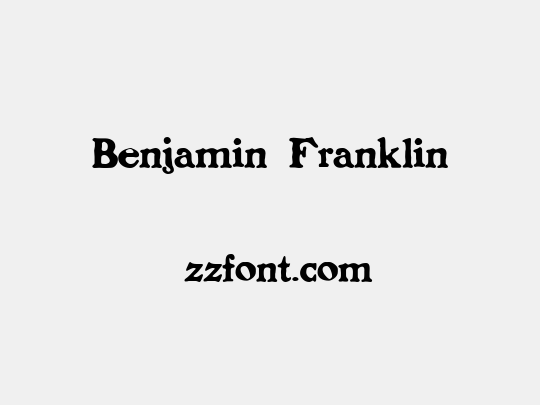 Benjamin Franklin