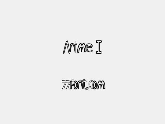 Anime I
