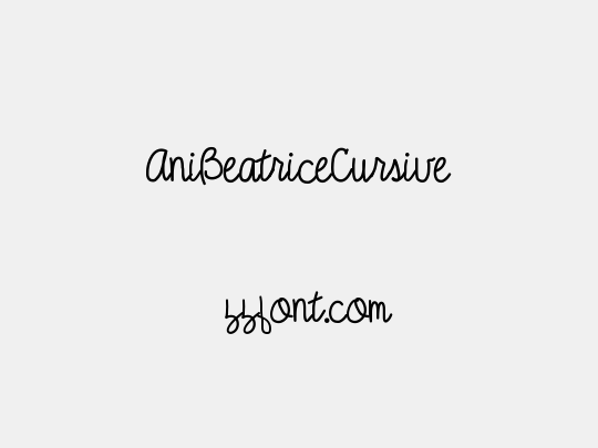 AniBeatriceCursive