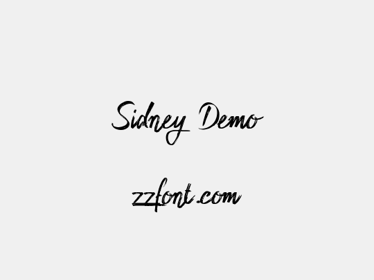 Sidney Demo