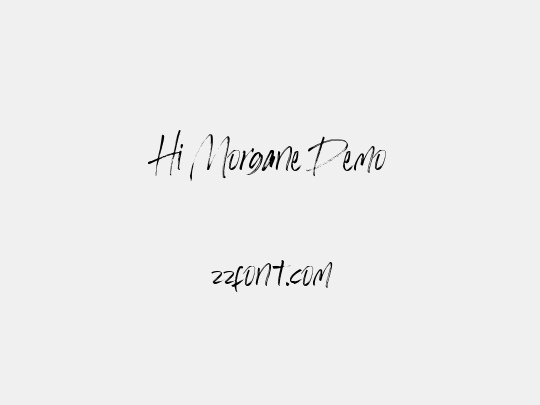 Hi Morgane Demo