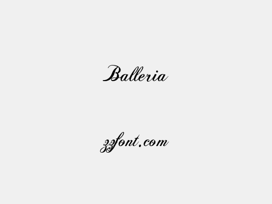 Balleria