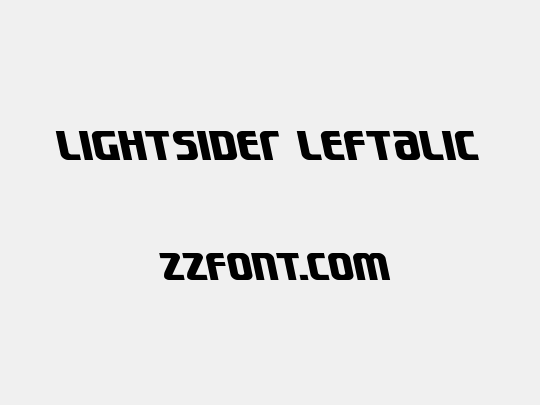 Lightsider Leftalic