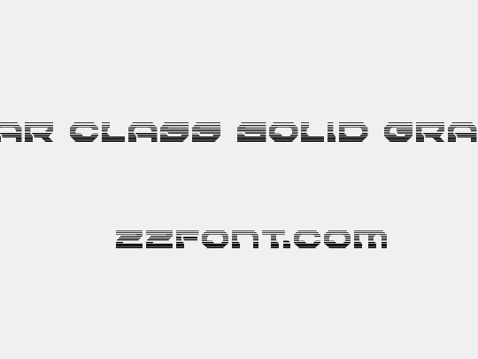 Pulsar Class Solid Gradient