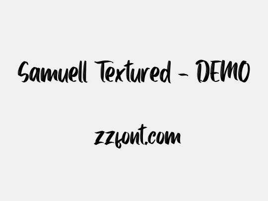 Samuell Textured - DEMO