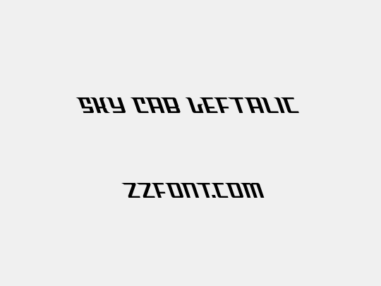 Sky Cab Leftalic