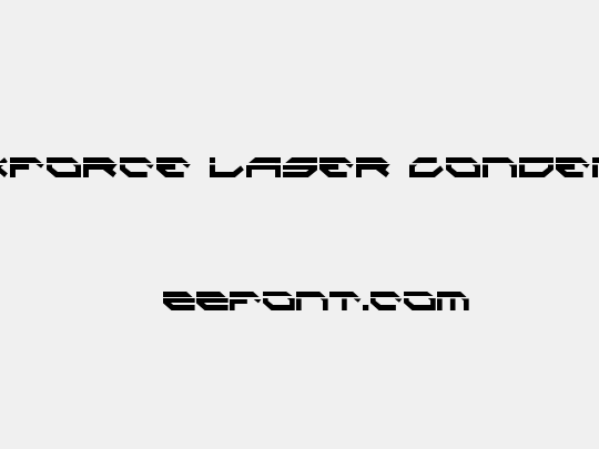 Taskforce Laser Condensed