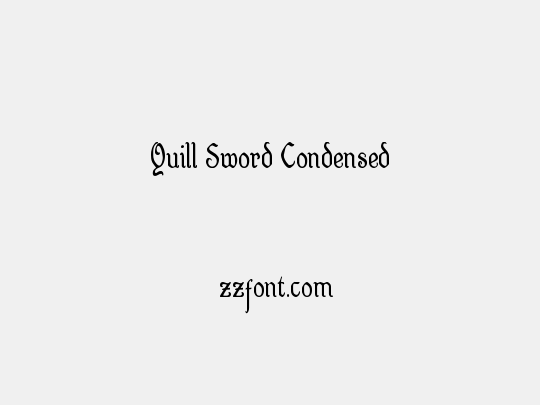 Quill Sword Condensed