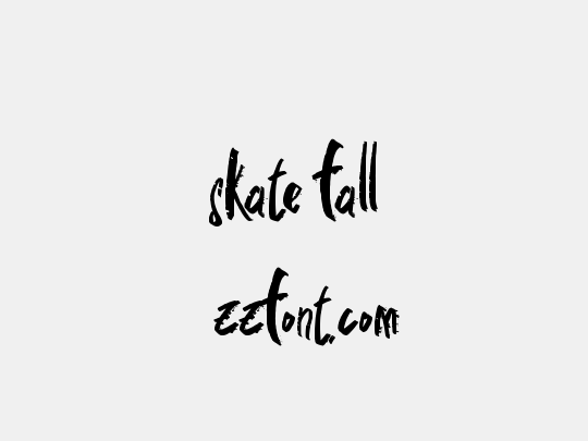 skate fall