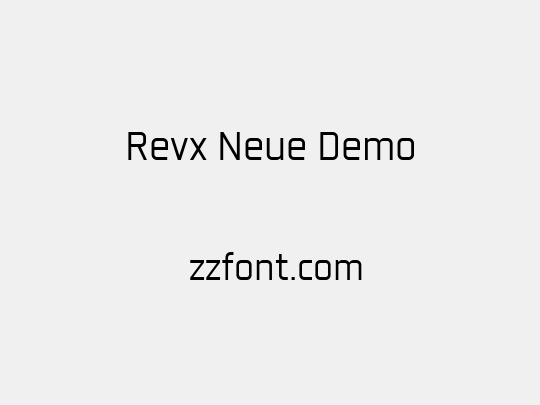 Revx Neue Demo