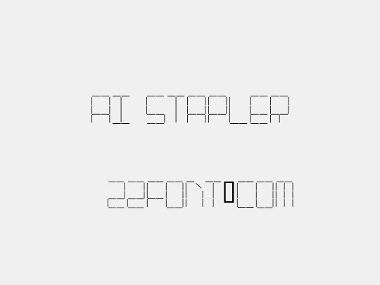 AI stapler