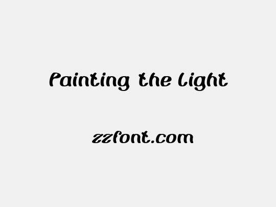 Painting the Light