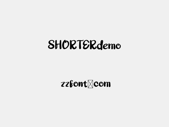 SHORTERdemo