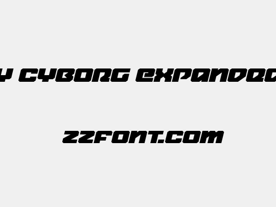 Legacy Cyborg Expanded Italic